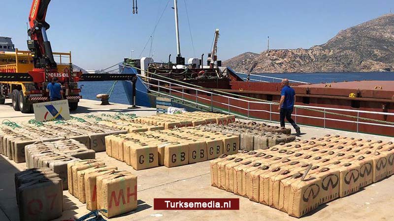 Turkse tip leidt tot grote drugsvangst van 12 ton