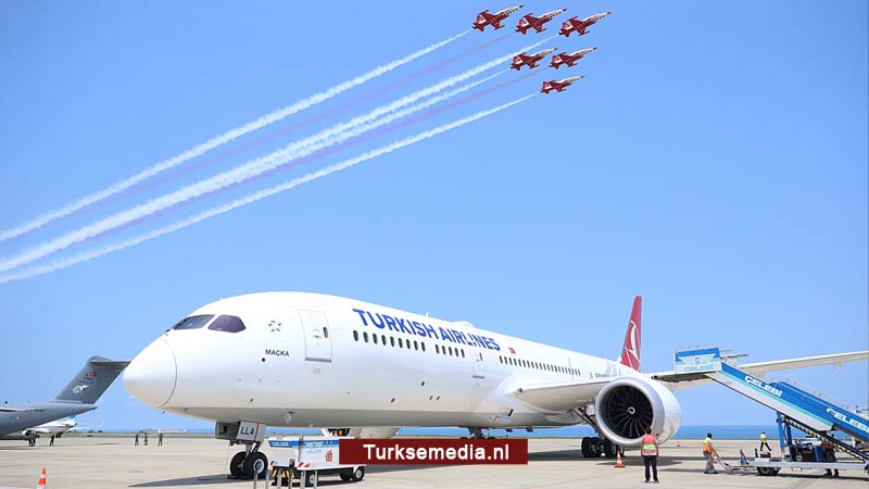 Eerste droomvlucht Turkish Airlines naar graf jonge volksheld Eren Bülbül