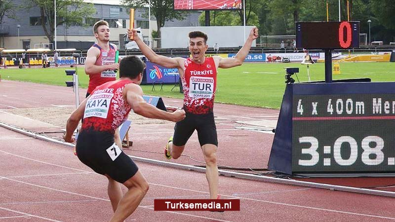 Turkse atleten schitteren in Zweden en pakken goud