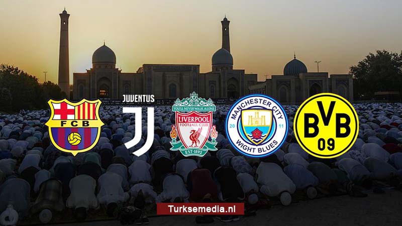 Europese topclubs vergeten de moslims niet
