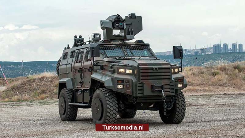 Eerste Europese klant voor tactisch Turks defensievoertuig