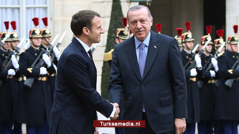 Erdoğan boort Macron zeer diep de grond in over Cyprus