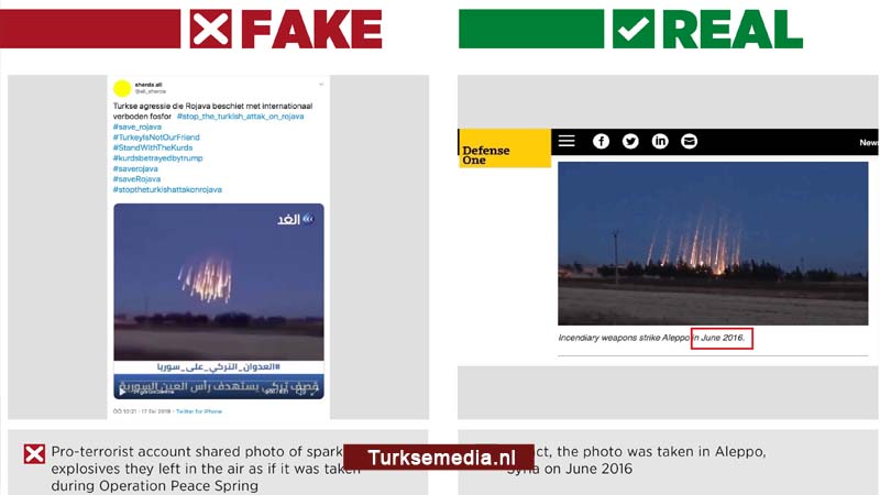 Turkije treedt kordaat op tegen nepnieuws over vredesmissie