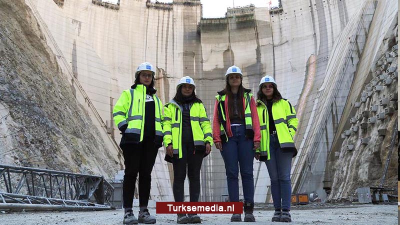 De Turkse vrouwen achter de hoogste boogdam van Turkije