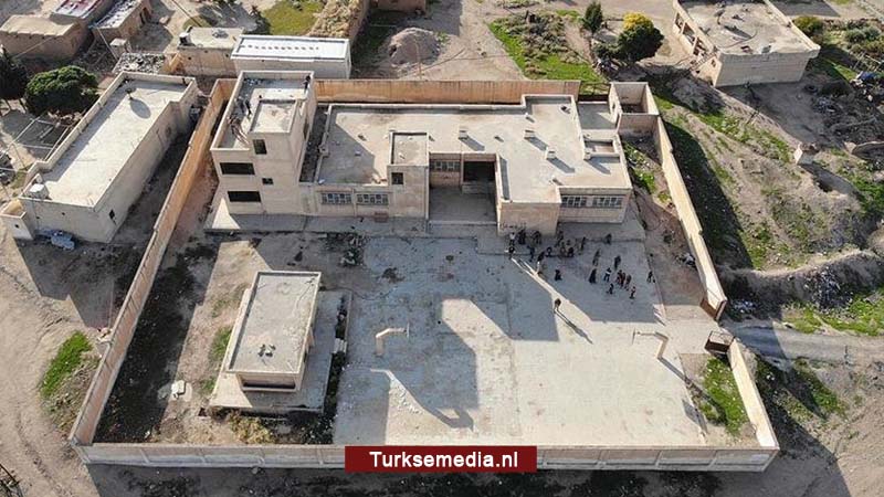 Turkije knapt scholen op in Noord-Syrië