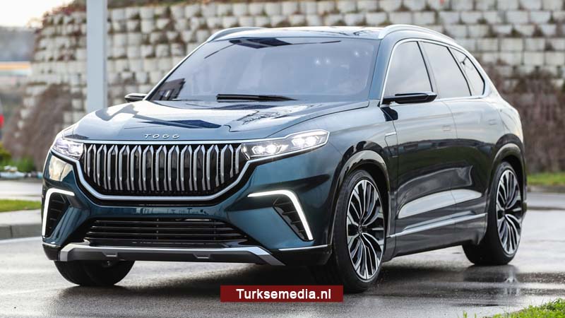 Japanners feliciteren Turkije met eigen auto