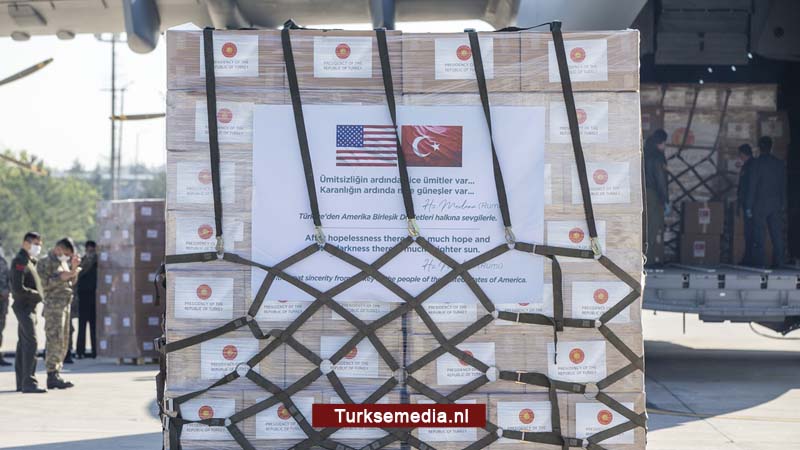 Turkije helpt de hele wereld tegen corona, VS: ‘Bedankt voor gulle donatie’