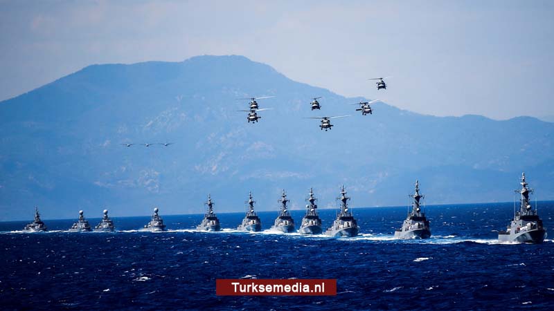 Turkije: Oorlog als Griekenland zeegrenzen uitbreidt