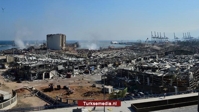 Turkije in actie voor Beiroet, bouwt noodhospitaal