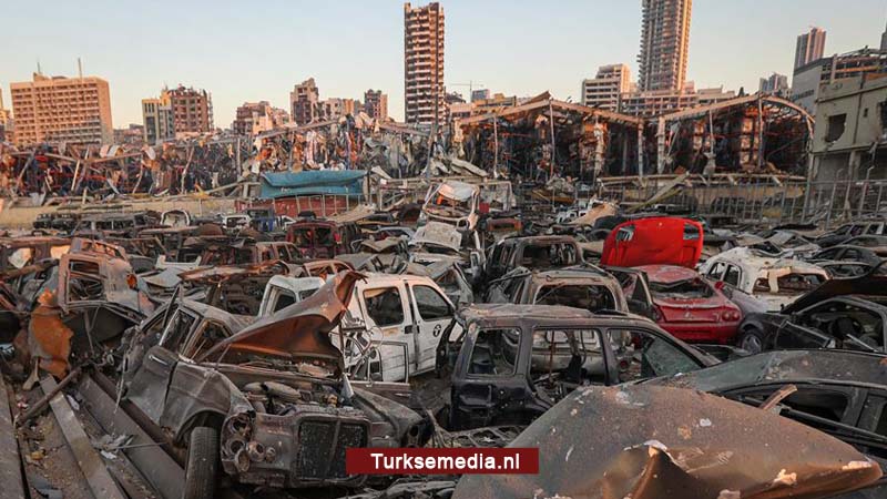 Turkse vicepresident reist af naar Beiroet en maakt megahulp bekend