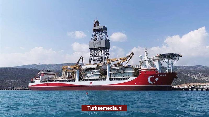 Turkije stuurt derde boorschip naar Zwarte Zee