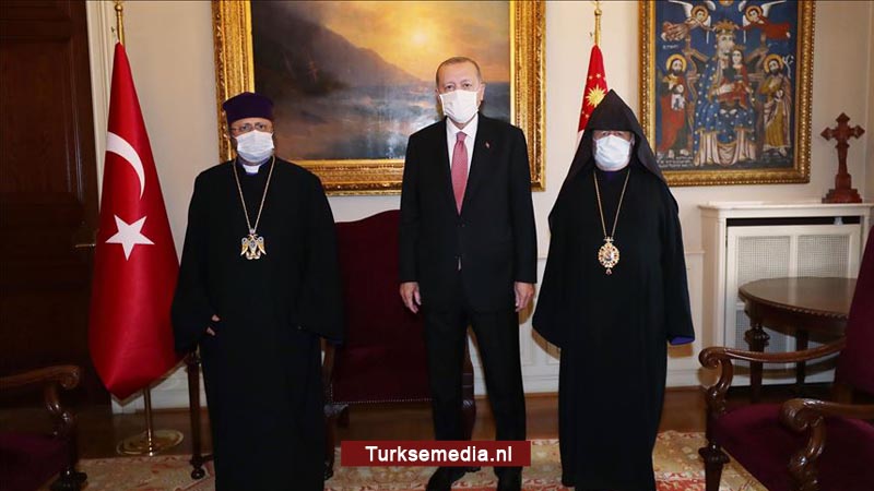 Armeens hoofd langs Erdoğan voor overleden parlementariër
