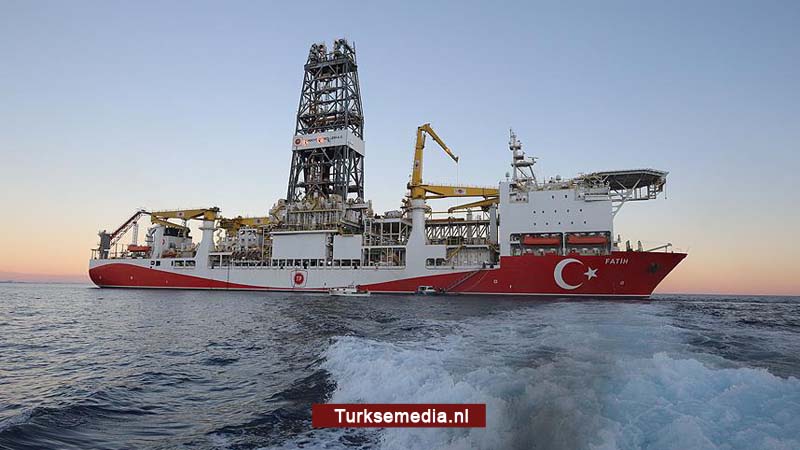 Turkije ontdekt bijna 100 miljard kuub gas extra onder Zwarte Zee
