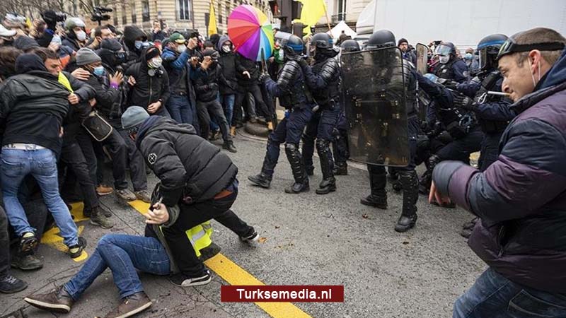 Grote protesten in Frankrijk tegen nieuwe veiligheidswet