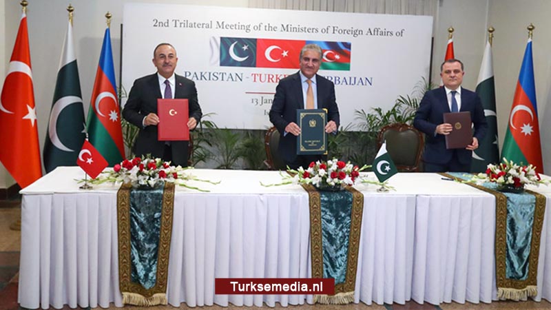 Turkije, Pakistan en Azerbeidzjan slaan handen ineen tegen moslimhaat