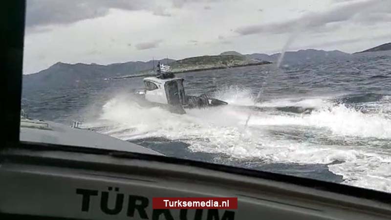 Turkije jaagt Griekse boten weg uit wateren