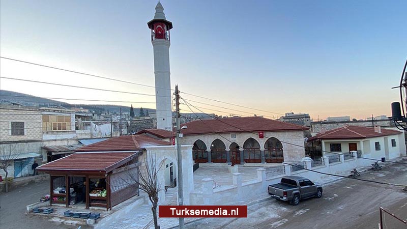 Turkije restaureert moskeeën in Syrië