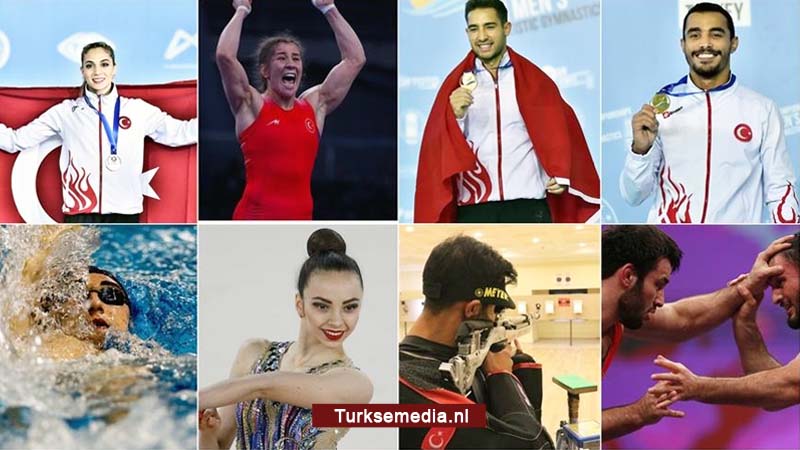 Turkse atleten harken 1.594 medailles binnen in 2020