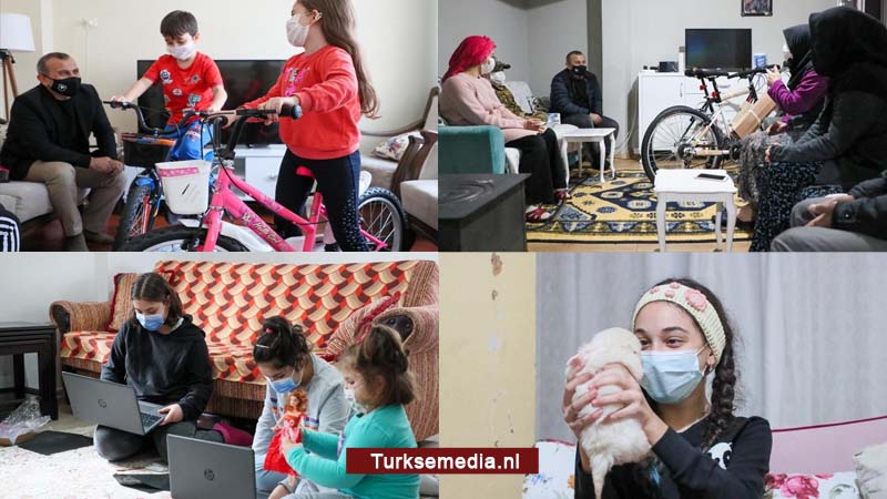 Turkse gouverneur vraagt 2.000 weeskinderen naar hun wensen en dromen, regelt alles