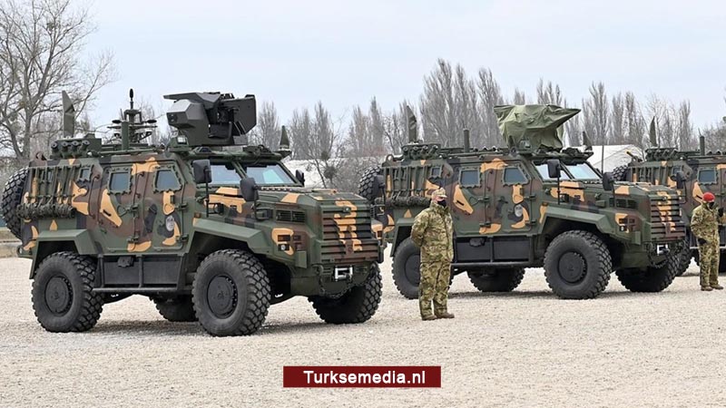 Hongarije ontvangt eerste levering Turkse pantservoertuigen