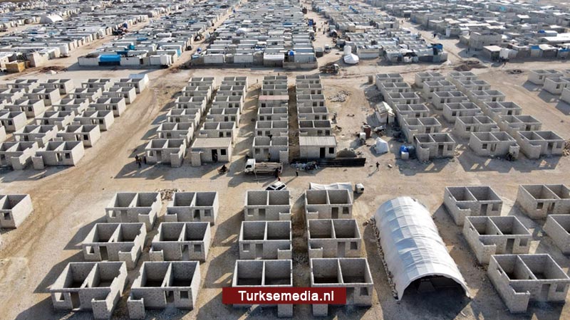 Turken bouwen nieuwe stad in Noord-Syrië
