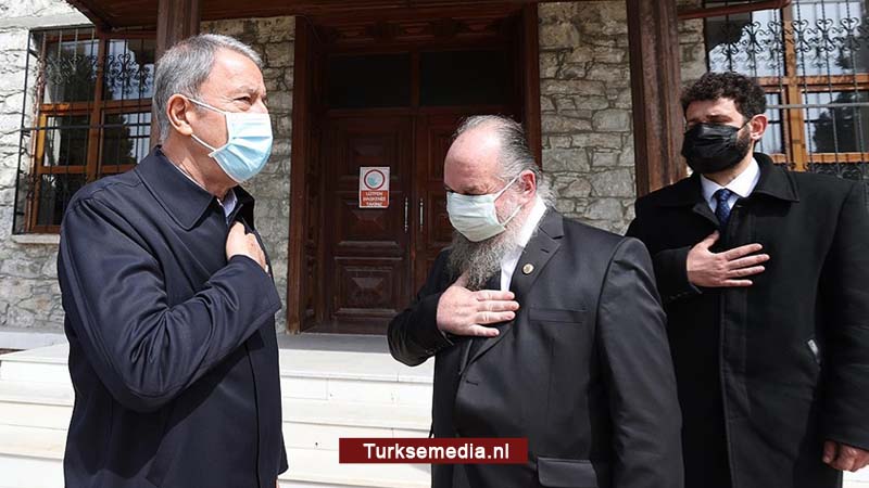 Christenen bedanken Turks leger