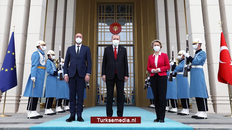 EU op bezoek bij Erdoğan