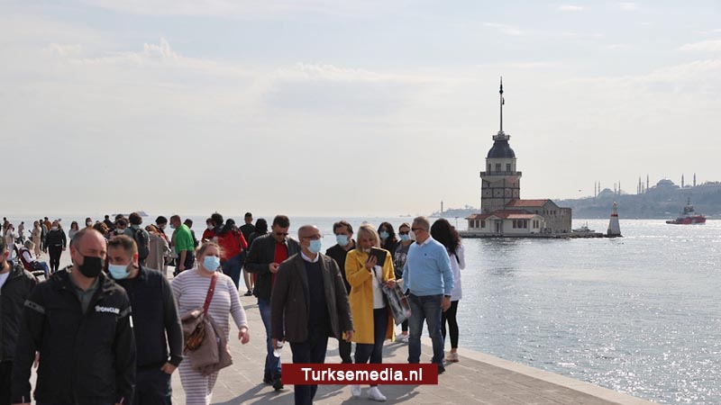 Turkije prikt 16,8 miljoen keer tegen corona, 3,1 miljoen herstelgevallen