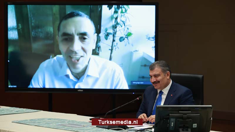 Vaccinuitvinder en BioNTech-baas: Met de wil van Allah wordt alles op tijd geleverd aan Turkije