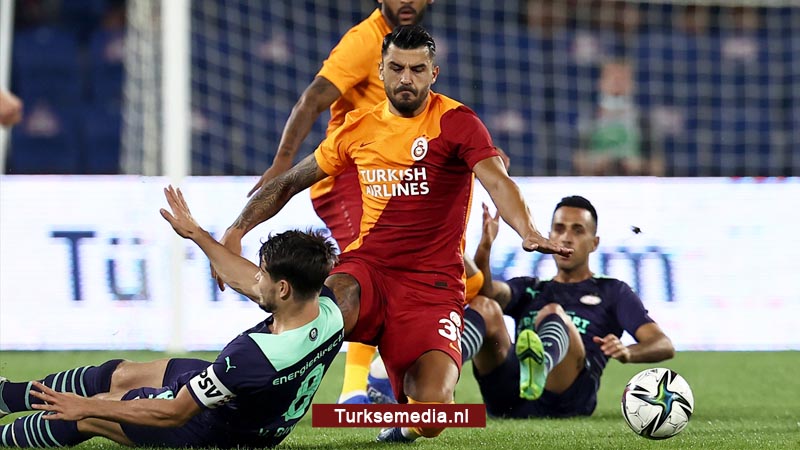 Galatasaray verliest kansloze return tegen PSV, gelijkspel Fenerbahçe-PEC Zwolle
