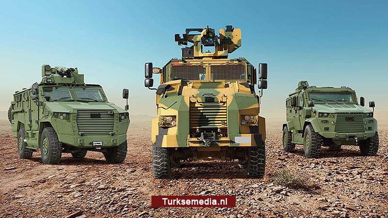 Tunesië koopt groot aantal Turkse defensievoertuigen