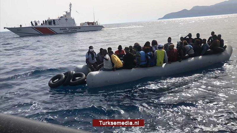 Turkije redt opnieuw door Griekenland illegaal weggeduwde vluchtelingen op zee