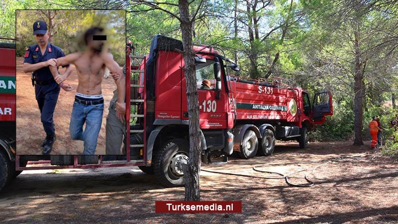 Turkije ontsnapt aan nieuwe bosbranden, brandstichter op heterdaad betrapt