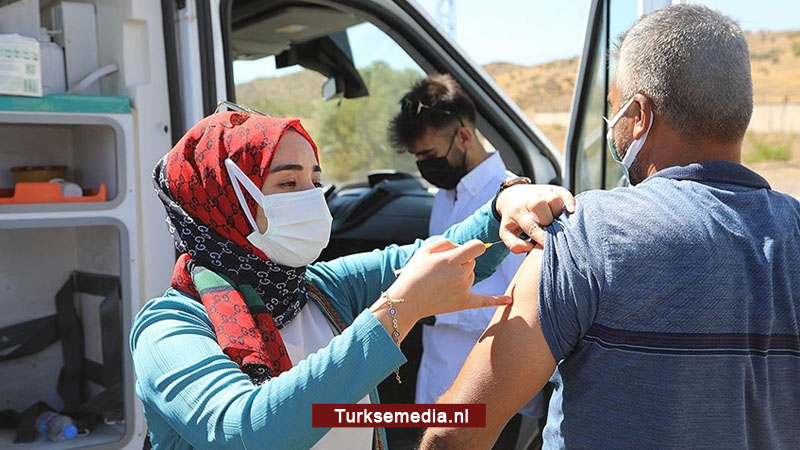 Turkije prikt meer dan 100 miljoen keer tegen corona