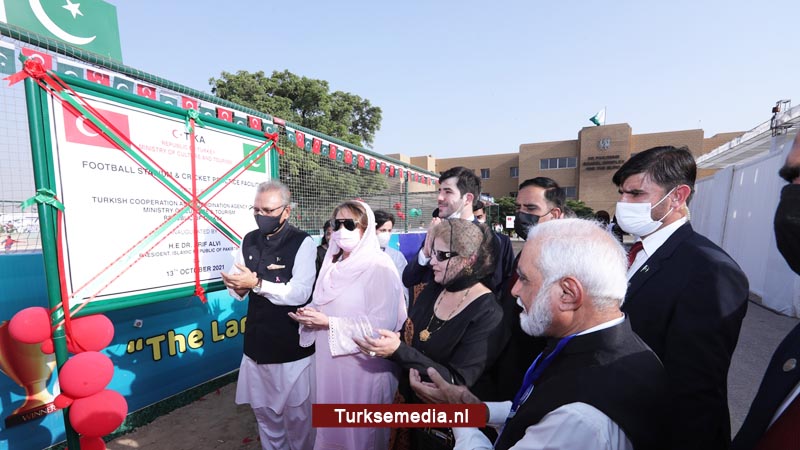 Turkije geeft Pakistan sportfaciliteiten voor speciale kinderen cadeau