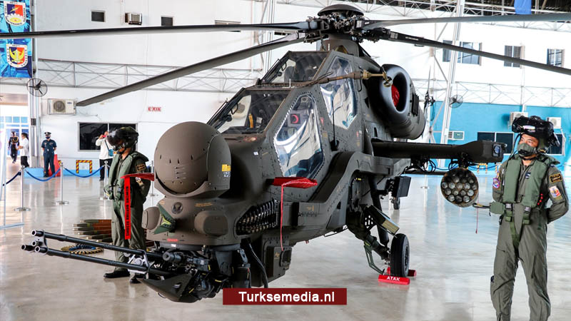 Turkije exporteert voor het eerst helikopters van eigen makelij