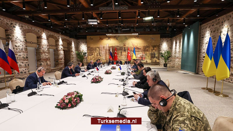 Na Oekraïne prijst Rusland pogingen Turkije: ‘Concept-vredesverdrag ingediend’