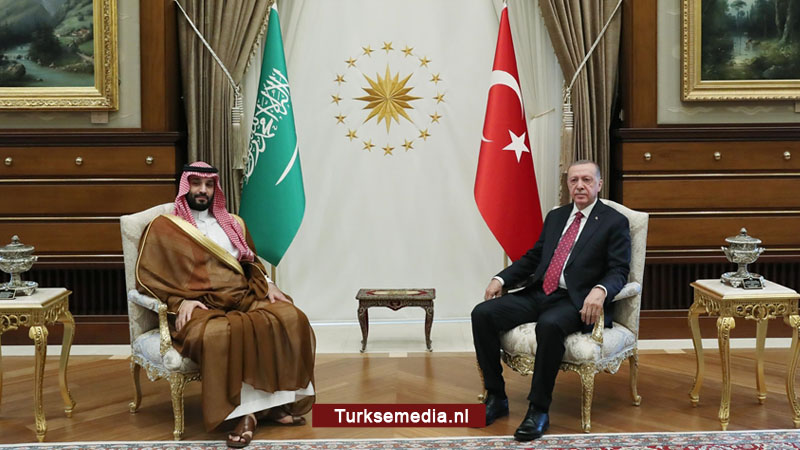Saudische kroonprins naar Turkije: ‘Nieuw tijdperk van samenwerking’