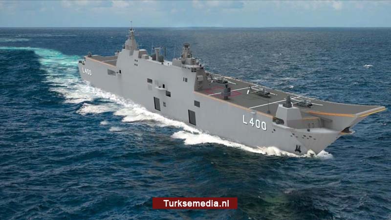 Zeemacht Turkije telt af voor groot feest nu vlaggenschip succesvol vaart
