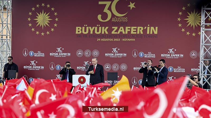 Turkije viert grote overwinning op Griekse bezetters: '2023 wordt mijlpaal'