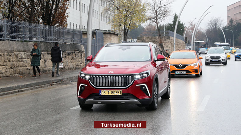 Turkse auto Togg eind 2024 op de Europese markt