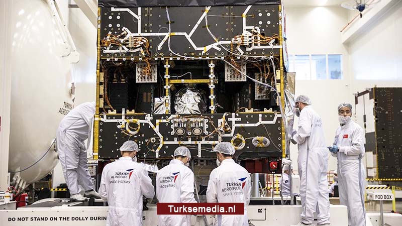 Turkije stuurt zelfgebouwde Turksat 6A-satelliet dit jaar de ruimte in
