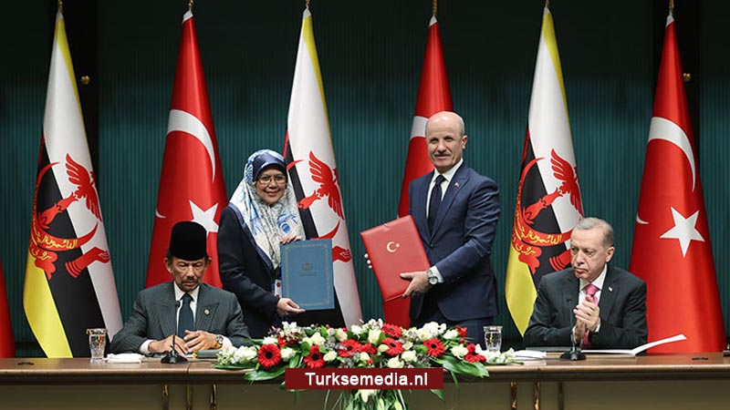 Vijf nieuwe deals tussen Turkije en Brunei