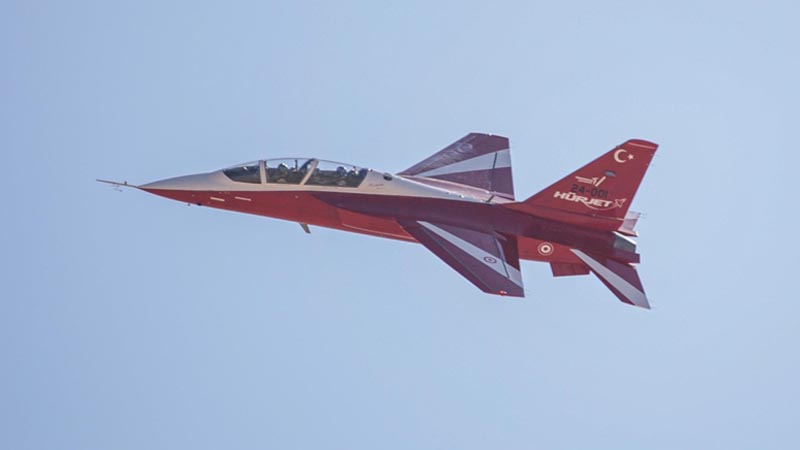 Spanje toont interesse in Turkse lichte straaljager Hürjet