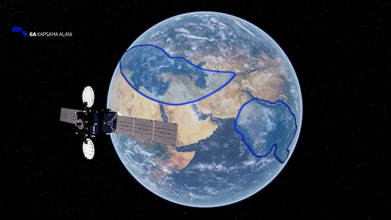 Turkije exporteert eerste satelliet van eigen makelij