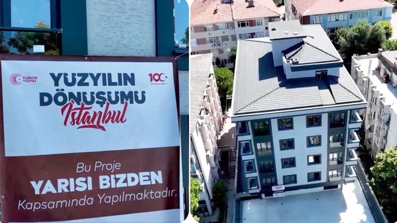Turkse overheid betaalt helft van 73.000 nieuwe woningen in Istanbul
