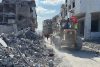 Turken starten opruim- en herstelwerkzaamheden in Gaza Turken starten opruim- en herstelwerkzaamheden in Gaza