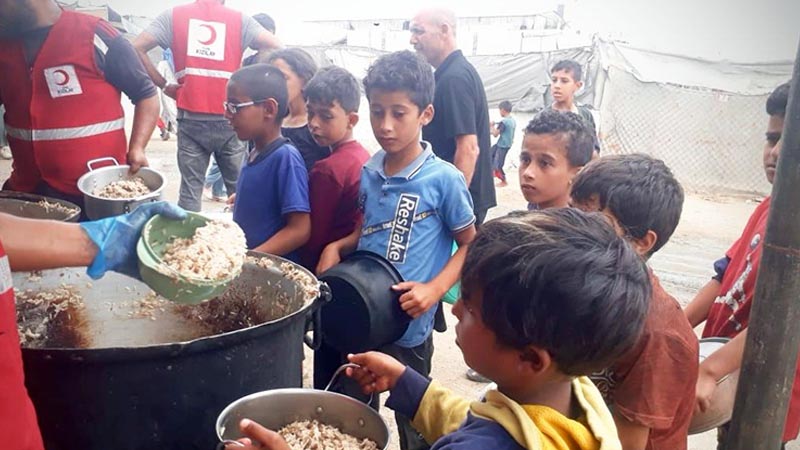 Turken vergroten humanitaire inzet: 21.000 warme maaltijden per dag in Gaza
