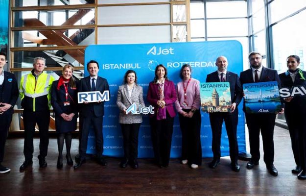 Turkse AJet opent nieuwe luchtbrug tussen Istanbul en Rotterdam