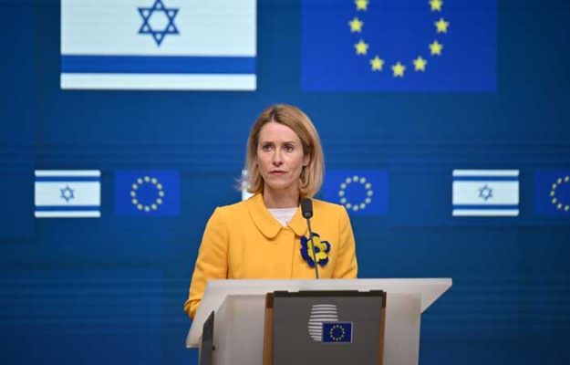 Druk op EU groeit: stop samenwerking met Israël